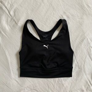 Puma longline sports bra